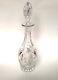 Victorian Edwardian Cut Crystal Glass Large Decanter Bottle Antique Scotch