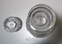 VINTAGE Waterford Crystal MASTER CUTTER 3 Ring Magnum Decanter 12 1/2