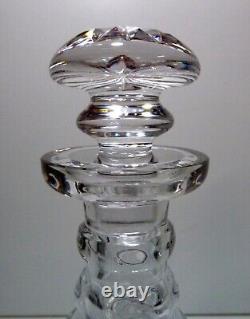 VINTAGE Waterford Crystal PERIOD PIECE (1968) 3 Ring Decanter Made in IRELAND