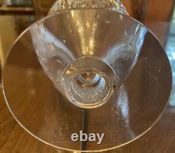 VTG Baccarat French Crystal PARIS Cut Pattern Decanter & 2 Champagne Flutes