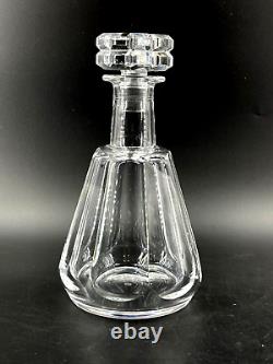 Vintage 1960's BACCARAT Crystal Decanter Cut Glass Stopper TALLYRAND Pattern