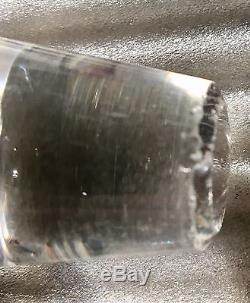 Vintage Antique Early Rock Crystal Cut Glass Decanter Claret Jug