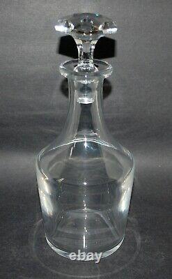 Vintage Baccarat Crystal Embassy Pattern 10 3/4 Liquor Decanter
