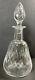 Vintage Baccarat France Cut Crystal Decanter With Stopper 9 Nice Condition
