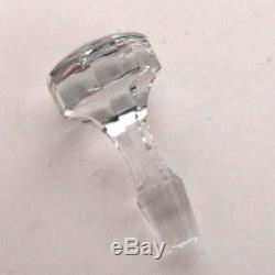 Vintage Baccarat Lucullus Long Neck Cut Crystal Decanter