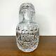 Vintage Crystal Glass Cut Beside Carafe Tumble Up Carafe And Tumbler Lead