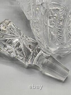 Vintage Cut Glass Decanter