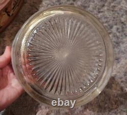 Vintage- Cut Glass Liquor Decanters- With Glasses and Serving Tray