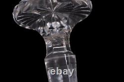 Vintage Cut Glass Spirits Decanter Damaged Stopper