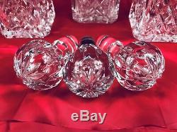 Vintage Decanters Victorian Cut Glass Set Of 3 For Tantalus Beautiful Rare