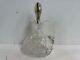 Vintage Possibly Antique Cut Crystal Decanter With Sterling Topper