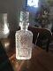 Vintage Waterford Crystal Whisky Decanter, Diamond Cut W Stopper See All Pics