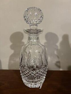 Vintage WATERFORD Crystal LISMORE Decanter withMulti Cut Stopper