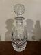Vintage Waterford Crystal Lismore Decanter Withmulti Cut Stopper