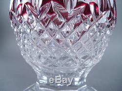 Vintage Waterford Bohemian Czech Cut Glass Style Crystal Decanter with Stopper #2