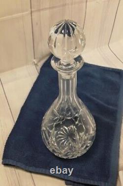 Vintage Waterford Crystal Comeragh Cut-Glass Cordial Decanter 13 Tall