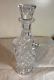 Vintage Waterford Crystal Decanter Diamond Cut 12 With Stopper
