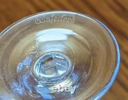 Vintage Waterford Crystal Glandore 11 Decanter with 6 Glandore Cordials Glasses