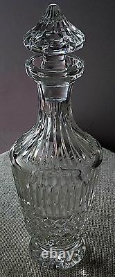 Vintage Waterford Crystal Tramore Decanter & Stopper 12.75 Excellent