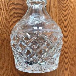 Vintage Waterford Glanfore Decanter Waterford Crystal Stopper Cut Rare Ireland