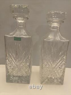 Vintage cut glass decanters Lefonte