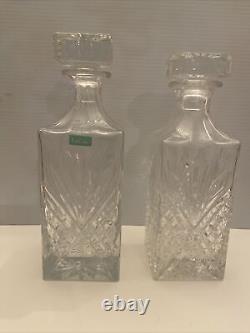 Vintage cut glass decanters Lefonte