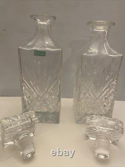 Vintage cut glass decanters Lefonte