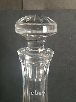 Vtg Cordial Cut Waterford Crystal Lismore Decanter 11 1/8 CDECC Wine Spirits
