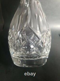 Vtg Cordial Cut Waterford Crystal Lismore Decanter 11 1/8 CDECC Wine Spirits