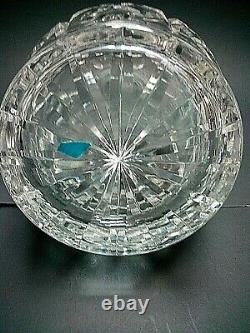 WATERFORD CRYSTAL RINGNECK DECANTER with Stopper9.25 TALLEXCELLENT