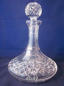 WATERFORD CRYSTAL Ships Decanter & Stopper Colleen GOTHIC MARK EXCELLENT