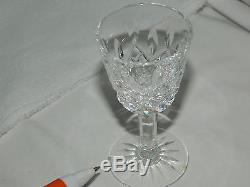 WATERFORD Cut Crystal Glass LISMORE 7 Piece Sherry Set (Decanter + 6 Glasses)