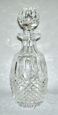 WATERFORD Elegant Cut Crystal SPIRIT DECANTER withSTOPPER (Colleen) Ireland