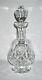 Waterford Elegant Solid Cut Crystal Footed Brandy Decanter (lismore) Ireland