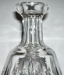 WATERFORD Elegant Solid Cut Crystal FOOTED BRANDY DECANTER (Lismore) Ireland