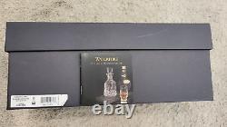 WATERFORD Lismore Rounded Crystal Whiskey Decanter New in Original Box