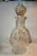 Waterford Solid Cut Crystal Footed Brandy Decanter Lismore