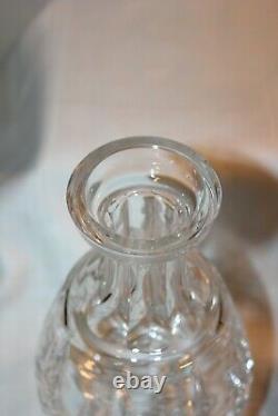 WATERFORD Solid Cut Crystal FOOTED BRANDY DECANTER Lismore