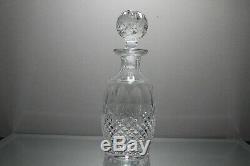 Waterford COLLEEN SHORT STEM (CUT) Spirit Decanter With Stopper Mint Signed