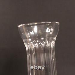Waterford Crystal Alana Cut Ship's Decanter with Flat Stopper 9 in Tall