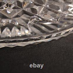 Waterford Crystal Alana Cut Ship's Decanter with Flat Stopper 9 in Tall