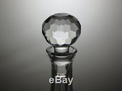 Waterford Crystal Alana Cut Ships Decanter With Stopper Signed