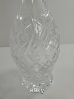 Waterford Crystal Avoca Pattern Wine Decanter and Stopper