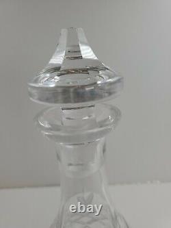 Waterford Crystal Avoca Pattern Wine Decanter and Stopper