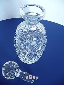 Waterford Crystal Cut Glass Limited Decanter w Stopper Handmade in Ireland