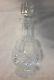Waterford Crystal Footed Brandy Decanter, Colleen Cut Withstopper