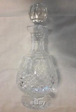 Waterford Crystal Footed Brandy Decanter, Colleen Cut withStopper