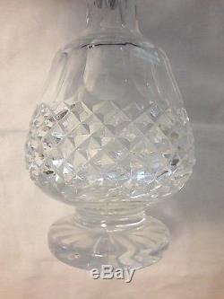 Waterford Crystal Footed Brandy Decanter, Colleen Cut withStopper