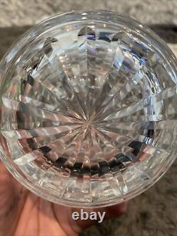 Waterford Crystal Giftware X Cuts 3 Ring Neck Liquor Bar Spirit Decanter, 9