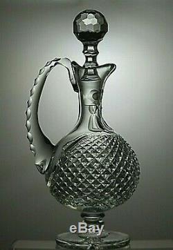 Waterford Crystal Heritage Collection Master Cutter Claret Decanter 12 1/2 Tall
